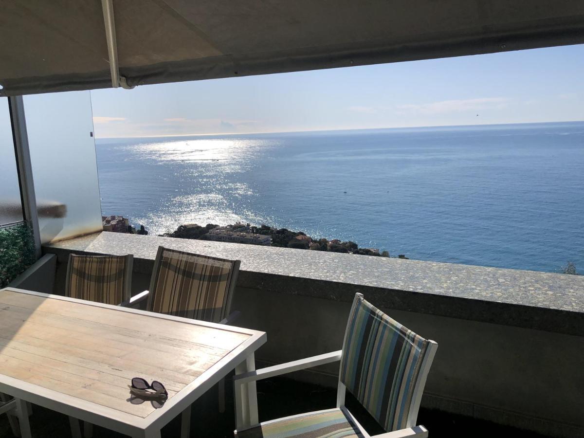 Viangella - Dramatic Sea View! Top Floor 2Km To Monaco Cap-d'Ail Ngoại thất bức ảnh