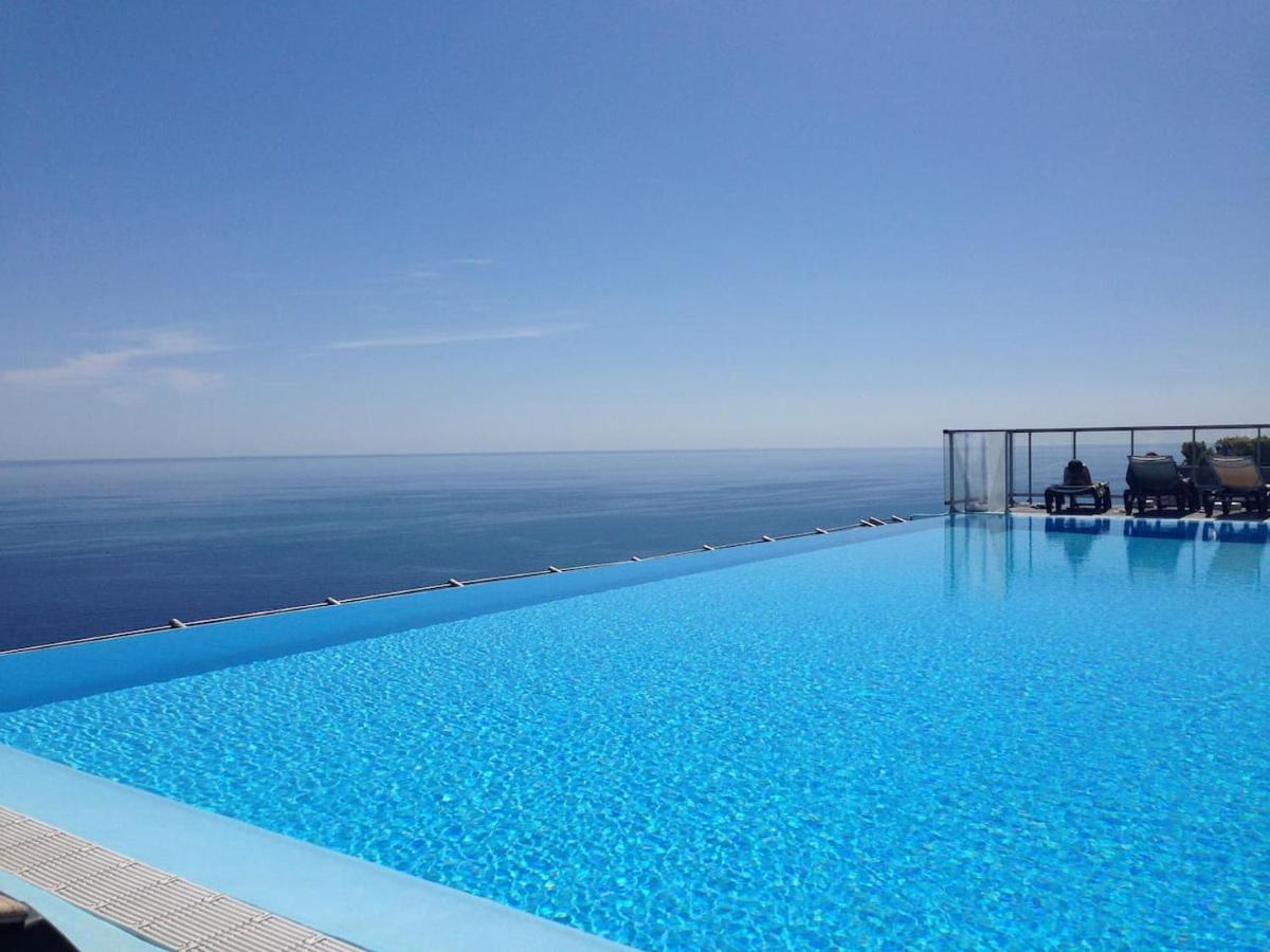 Viangella - Dramatic Sea View! Top Floor 2Km To Monaco Cap-d'Ail Ngoại thất bức ảnh